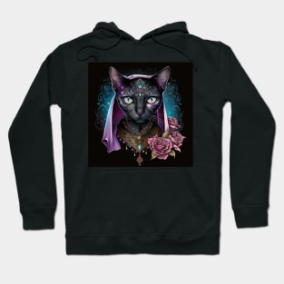 Dark Sould Abyssinian Cat Hoodie